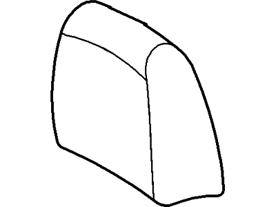 Lincoln DE9Z-74501A04-DC Cover Assy - Rear Seat Headrest