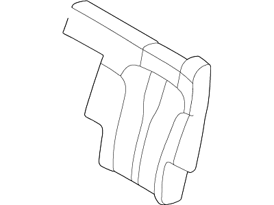 Lincoln DE9Z-7466600-CA Cover Assy - Rear Seat Back