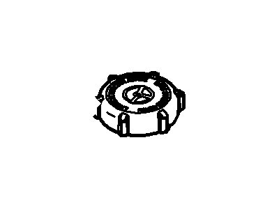 7S4Z-3A006-A Ford Cap Illustration 1 of 1