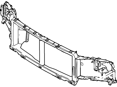 Ford 6C3Z-8A284-ACP Reinforcement 6C3Z-8A284-ACP Ford Reinforcement Illustration 1 of 1