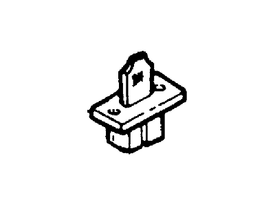 Mercury 4S4Z-19A706-AA Resistor Assembly