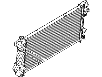 Ford 9L3Z-8005-A Radiator Assy