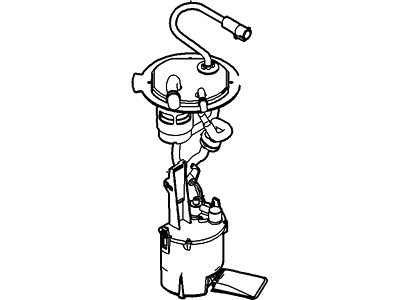 Ford 7C3Z-9H307-B Sender And Pump Assembly 7C3Z-9H307-B Ford Sender And Pump Assembly Illustration 1 of 1