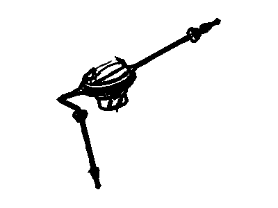 Ford AC3Z-9030-B Cap Assembly - Fuel Tank Filler, Driver Side AC3Z-9030-B Ford Cap Assembly - Fuel Tank Filler, Driver Side Illustration 1 of 1