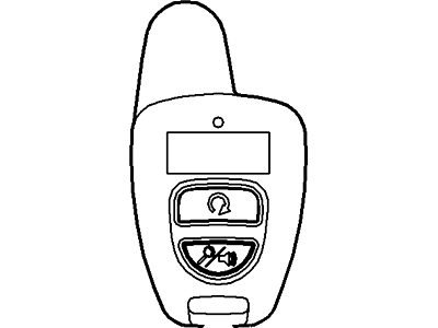 9G1Z-15K601-A Ford Remote Control System Illustration 1 of 1