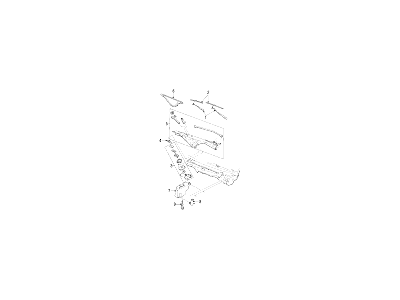 Mercury 1W7Z-17566-AA Windscreen Wiper