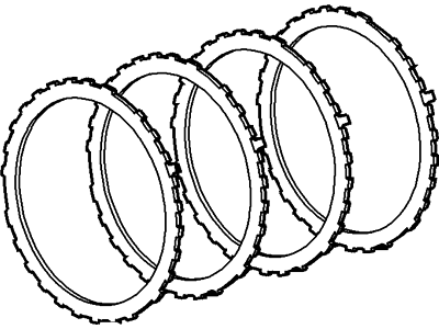 BC3Z-7B442-E Ford Driven Plate - Steel Illustration 1 of 1