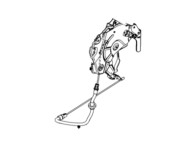 Ford 8C3Z-2780-A Lever Assembly - Parking Brake