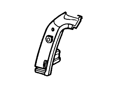 Ford F37Z1040476A Panel - Back Inside Side