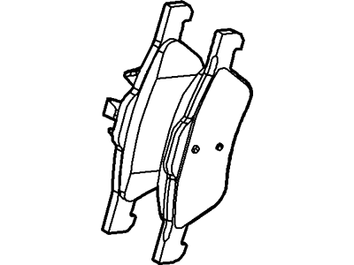 Mercury 1U2Z-2V001-BA Pad
