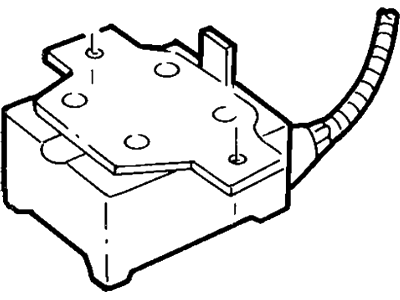 Lincoln Continental Air Bag Sensor - F1OY14B006A