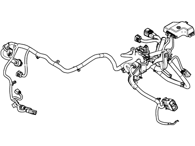 Lincoln DA8Z-14300-CA Cable Assy - Battery To Battery