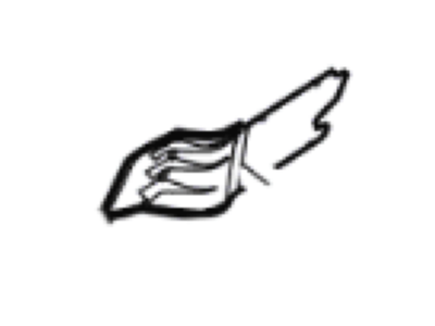 Ford 5G7Z-17F819-AAPTM Cover Assembly - Rear, Passenger Side 5G7Z-17F819-AAPTM Ford Cover Assembly - Rear, Passenger Side Illustration 1 of 1