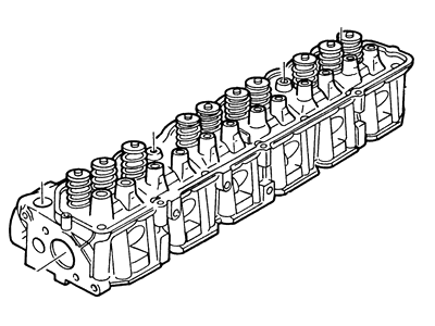 F5TZ-6V049-AARM Ford Cylinder Head Illustration 1 of 1