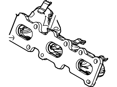 Ford AA5Z-9430-A Manifold Assembly - Exhaust, Passenger Side AA5Z-9430-A Ford Manifold Assembly - Exhaust, Passenger Side Illustration 1 of 1