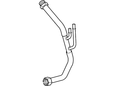 Ford 1F2Z-9D477-DA Tube - EGR Valve To