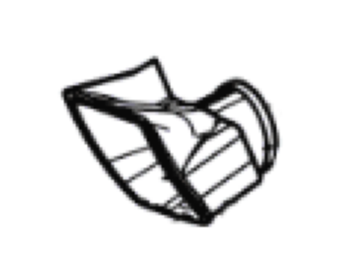 Ford 5G7Z-17F803-AAPTM Duct - Air, Driver Side 5G7Z-17F803-AAPTM Ford Duct - Air, Driver Side Illustration 1 of 1