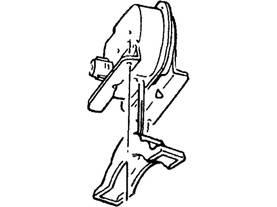 Ford 1L3Z-1A131-AA Spare Wheel Mounting               