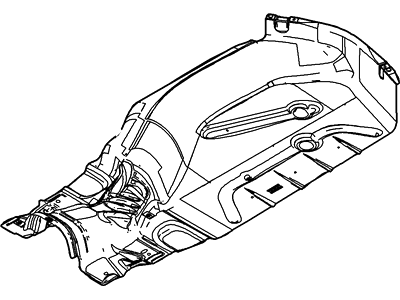 Lincoln 6E5Z-9A031-AA Heat Shield