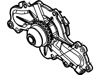 Lincoln MKS Water Pump - AA5Z-8501-F