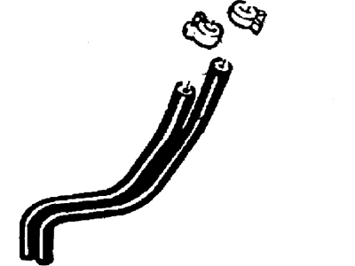 Ford XF2Z-18472-FA Hose - Heater Water                