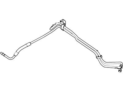 Ford 7L2Z-7R081-C Tube Assembly 7L2Z-7R081-C Ford Tube Assembly Illustration 1 of 1