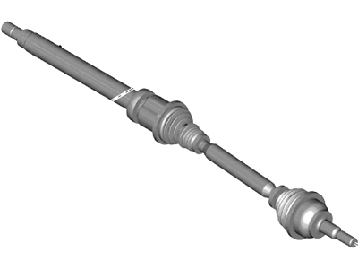 DG9Z-3B436-B Ford Shaft - Front Axle, Passenger Side Illustration 1 of 1