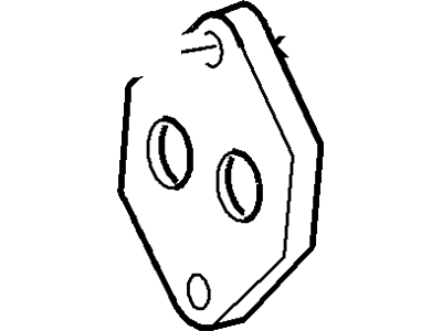 Ford E83Z-9F670-A Idle Valve Gasket E83Z-9F670-A Ford Idle Valve Gasket Illustration 1 of 1