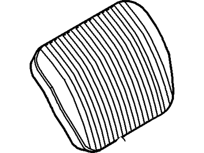 Ford 2L1Z-2454-AA Pad - Pedal 2L1Z-2454-AA Ford Pad - Pedal Illustration 1 of 1