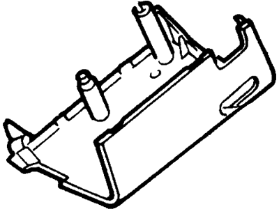 Ford F29Z3530E Shroud Assembly - Steering Column Tan