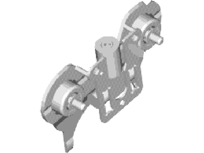 Ford CA6Z-7515-C Lever Assembly - Clutch Release CA6Z-7515-C Ford Lever Assembly - Clutch Release Illustration 1 of 1