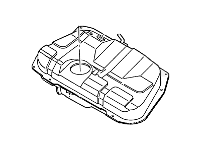 Mercury F5RZ-9002-C Tank Assembly - Fuel