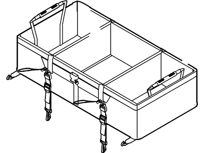 Mercury AE5Z-78115A00-B Compartment Assy - Rear Stowage