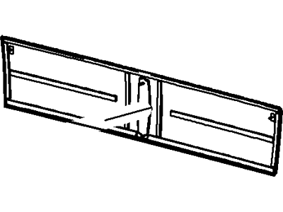 5L3Z-99425A34-AAD Ford Panel - Tailgate - Outer Illustration 1 of 1