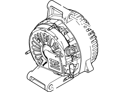 Mercury 6L8Z-10346-BBRM1 Alternator Assy