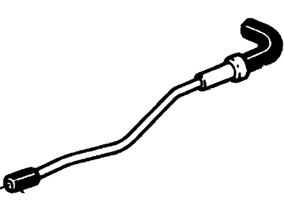 Mercury F7CZ-6C663-AE Hose And Connector Assembly