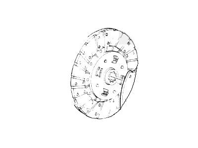 Ford F67Z-7550-GA Disc Assembly - Clutch