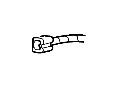 Ford XS8Z14289KB Wire Assembly XS8Z14289KB Ford Wire Assembly Illustration 1 of 1