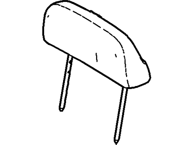 Lincoln AA1Z-78611A08-AB Head Rest Assy