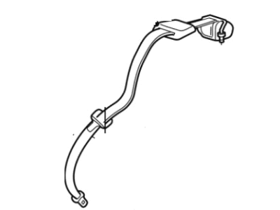 Lincoln 2W4Z54600A38AAB Belt And Buckle Assembly