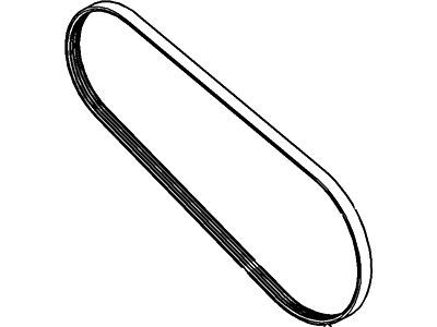 BR3Z-8620-Q Ford V-Belt Illustration 1 of 1