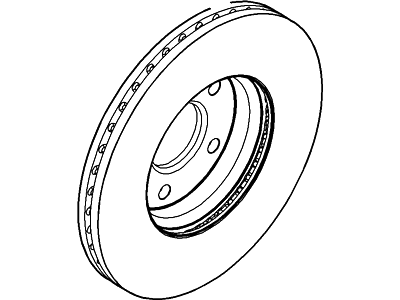 Ford BV6Z-1125-A Rotor Assembly BV6Z-1125-A Ford Rotor Assembly Illustration 1 of 1