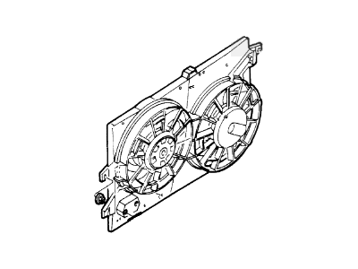 Mercury Fan Motor - F8RZ-8C607-KA