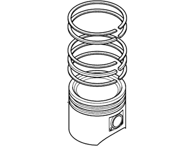 Mercury 6S4Z-6148-A Kit - Piston Ring