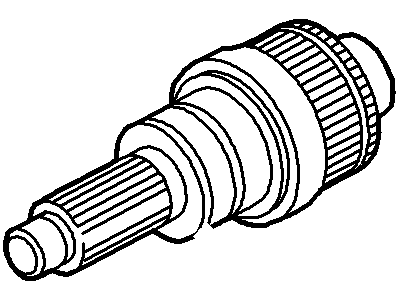 4C3Z-7061-C Ford Shaft Assembly - Front Illustration 1 of 1