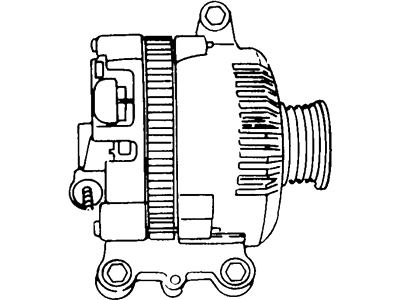 Mercury F7PZ-10346-JBRM Re-Manufactured Alternator Assembly