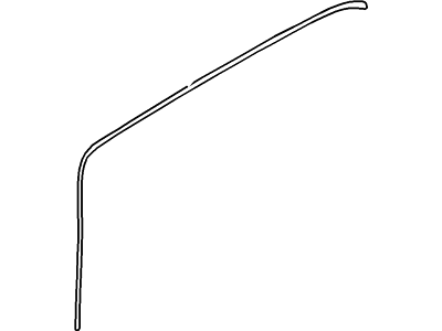2L1Z-78253A20-AA Ford Retainer - Weatherstrip, Passenger Side Illustration 1 of 1