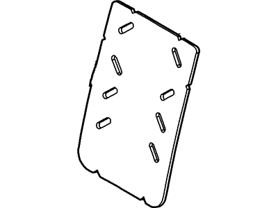 Ford DL3Z-2564810-A Pad - Seat Back DL3Z-2564810-A Ford Pad - Seat Back Illustration 1 of 1