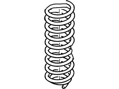 Ford E3TZ5310F Spring - Front