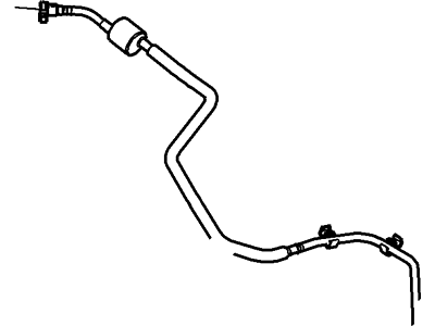 Ford 9C2Z-9D676-A Tube - Fuel Vapour 9C2Z-9D676-A Ford Tube - Fuel Vapour Illustration 1 of 1